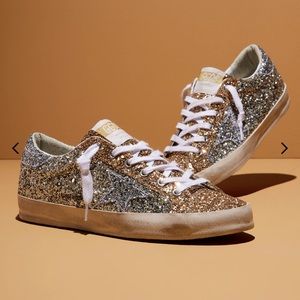 Golden Goose SuperStar Bicolor low rise sneaker.